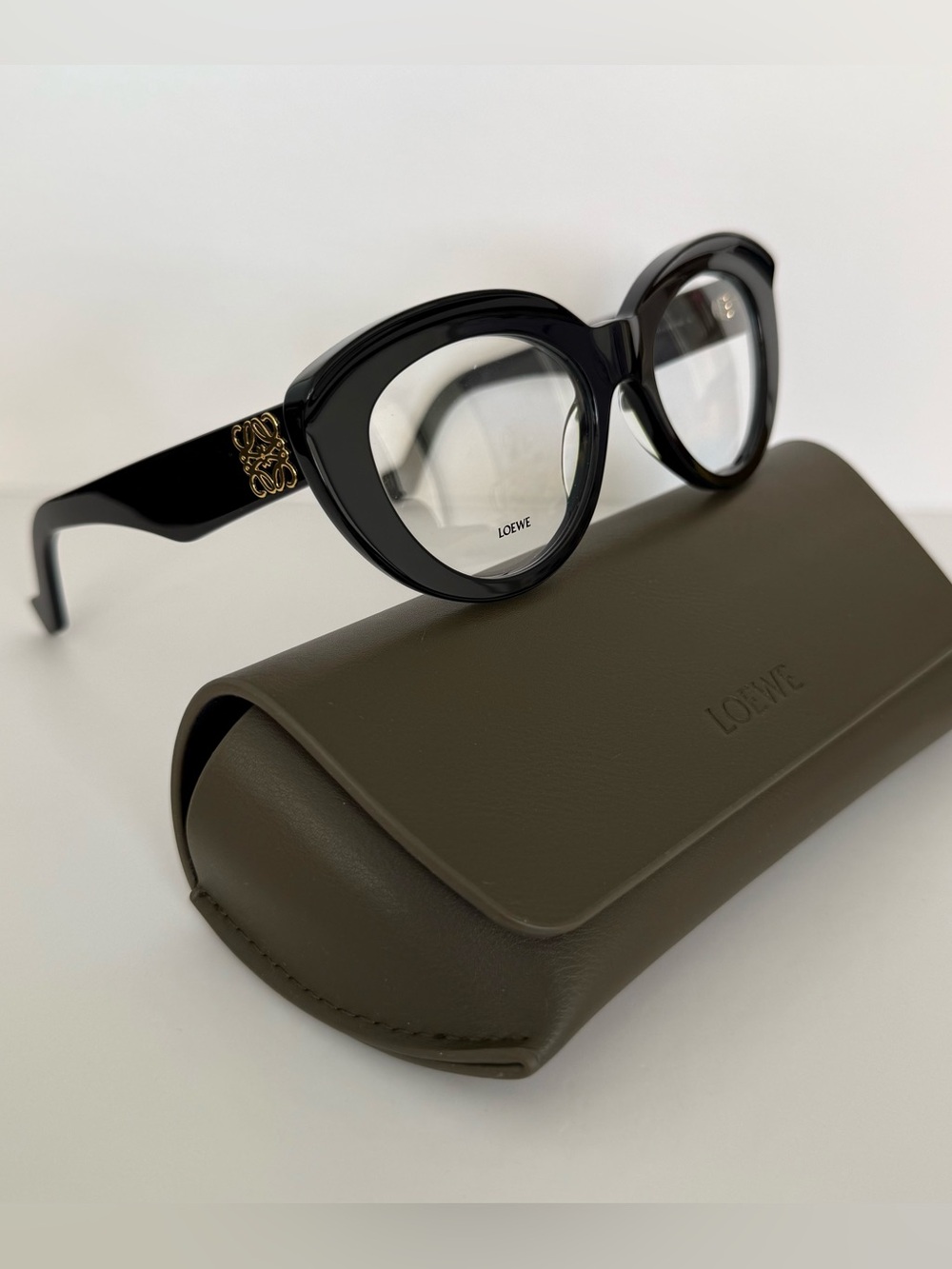 NEW!!! Loewe women black eyeglasses LW50058I 001 Authentic